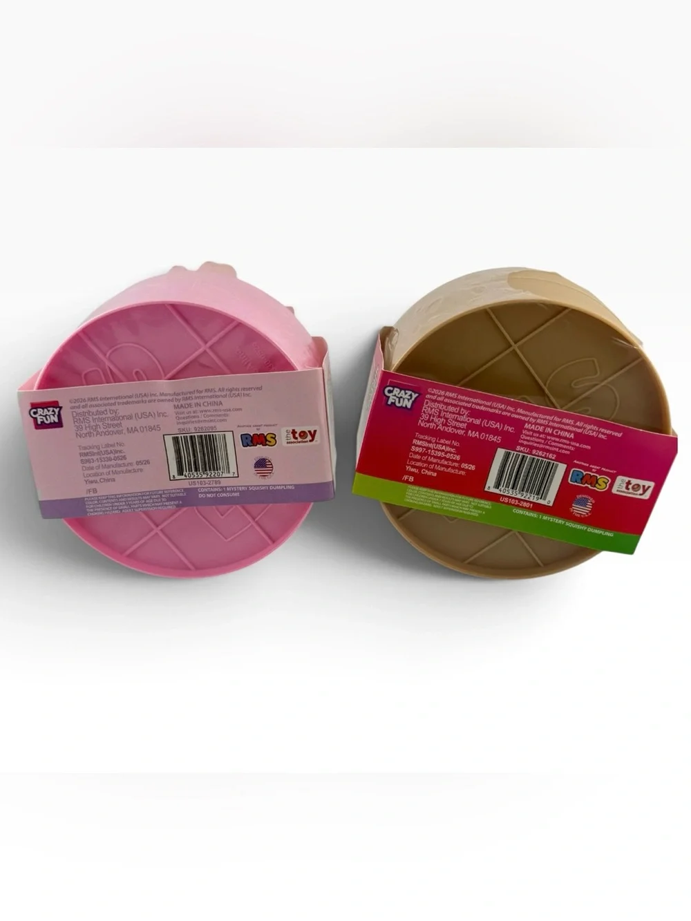 Brand New RMS Mystery Dumpling Cotton Candy and Watermelon Edition Bundle of 2